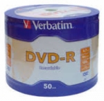 DVD-R VERBATIM 50PCS 